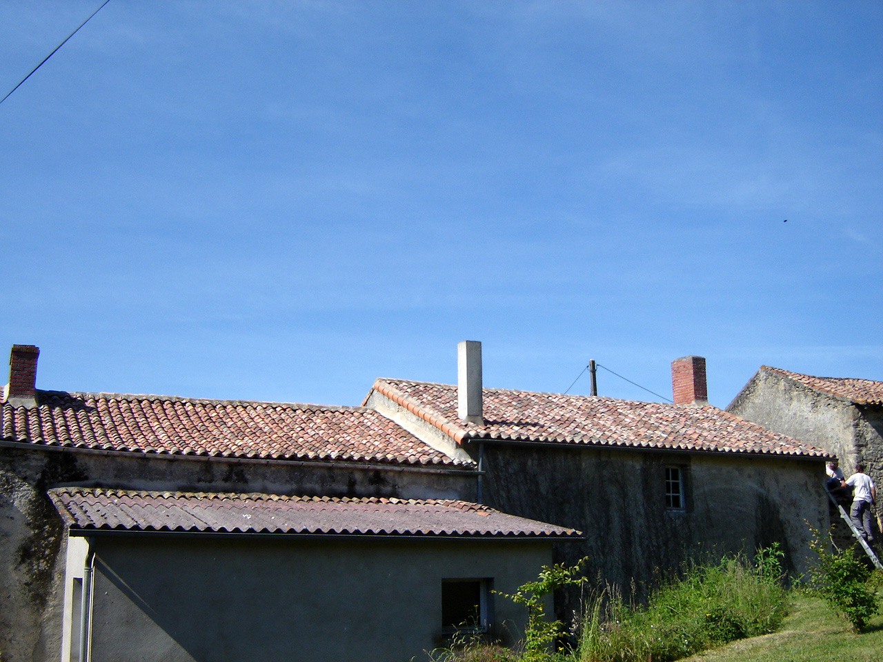 Tuiles tige de botte